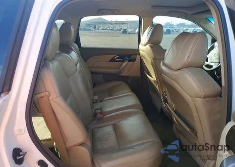 2012 Acura Mdx Technology z USA, uszkodzony, nr VIN 2HNYD2H39CH535890